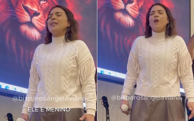 Bispa entrega profecia e internautas acreditam que é para Nikolas Ferreira: “Vou eu levantar um menino”